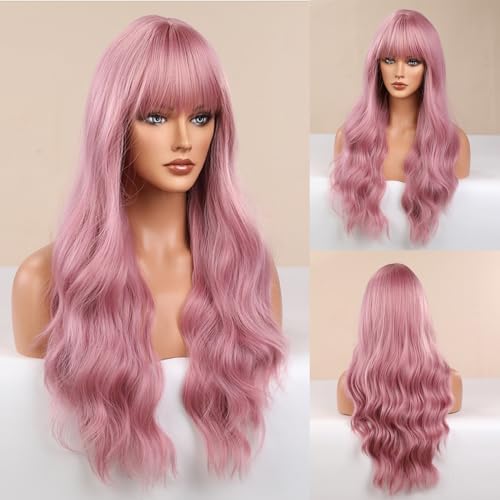 Pink Human Hair Wig - Image 5