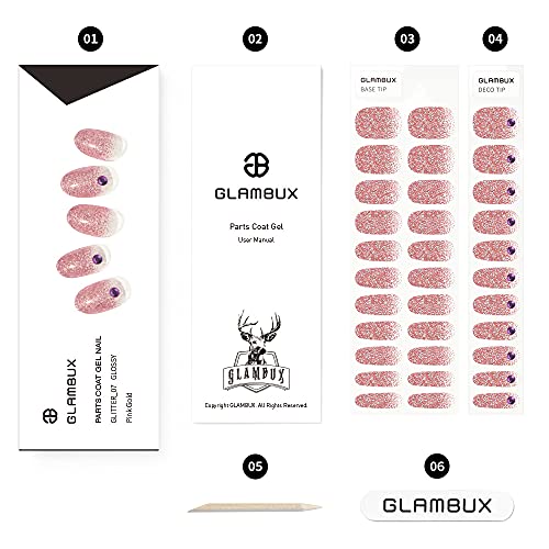 Shimmering Pink Nail Art Kit with Glitter Accents for Trendsetting Looks - Image 7