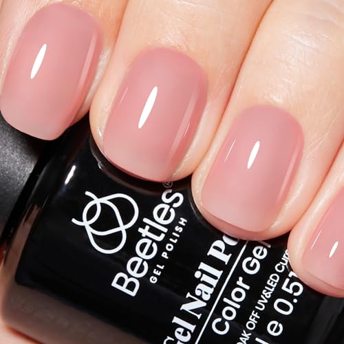 Charming Pink Peach Nail Polish 15ml for a Quick At-Home Manicure