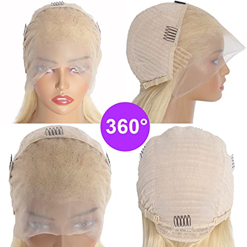 Platinum Blonde 14-Inch Human Hair Bob Wig for Women Natural Look - Image 4