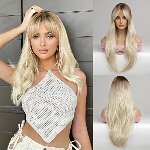 Platinum Blonde Human Hair Wig