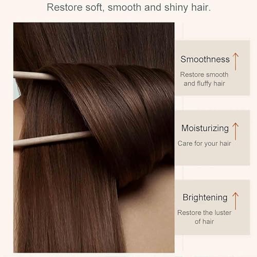Polypeptide Keratin Burnt Hair Restoring Cream,Nourishing & Conditioning Leave-in Deep Conditioner (2Pcs) - Image 5