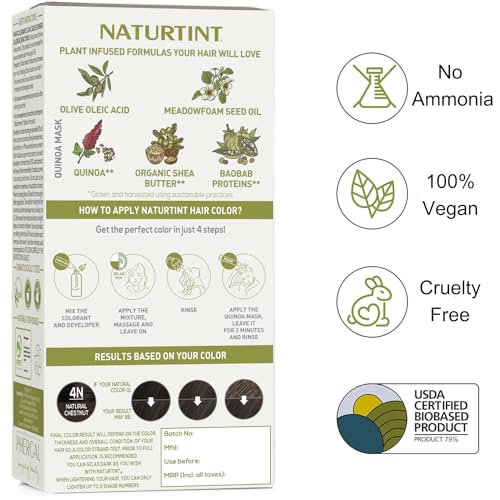 Organic 100% Chemical-Free Premium Natural Hair Color Solutions for All Hair Types - Image 2