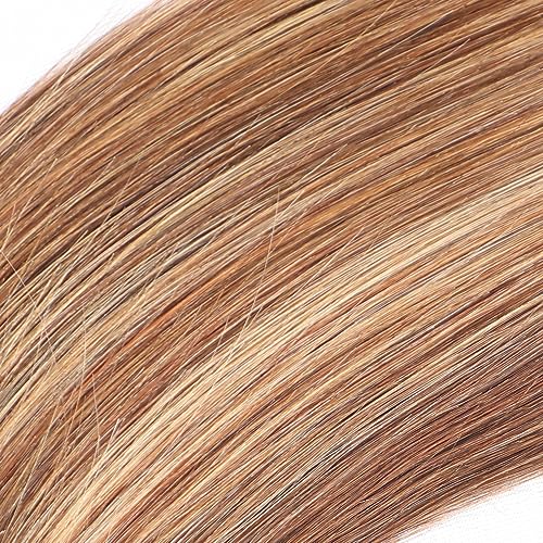 Luxurious 22-inch Clip-In Human Hair Extensions - Straight, Dark Brown - Image 7