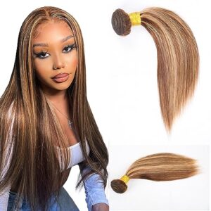 Luxurious 22-inch Clip-In Human Hair Extensions - Straight, Dark Brown