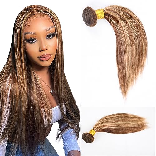 Luxurious 22-inch Clip-In Human Hair Extensions - Straight, Dark Brown