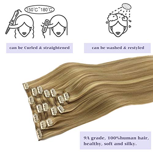 Virgin Human Hair Extensions for All Hair Types, 100% Natural, Premium Quality - Image 6