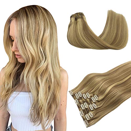 Virgin Human Hair Extensions for All Hair Types, 100% Natural, Premium Quality