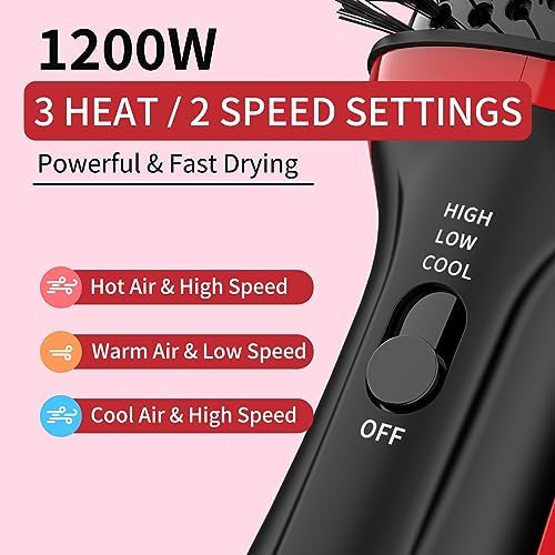 Pro Blow Dryer Brush: Efficient Professional Styling Tool, 1-Inch Barrel - Image 6