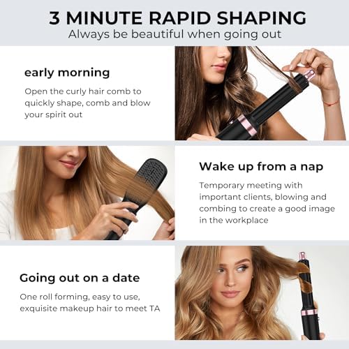 1200W Professional Hair Dryer Brush for Fast Drying and Salon Styling - Image 6