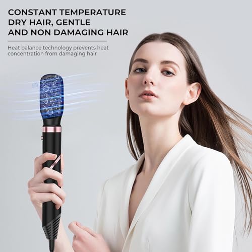 1200W Professional Hair Dryer Brush for Fast Drying and Salon Styling - Image 4