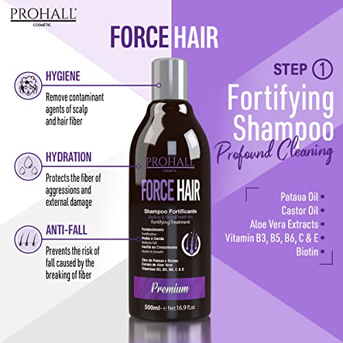 Prohall Hair Growth Shampoo, 16.9 fl. oz, Thinning Hair - Image 2