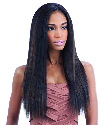 Q Human Hair Mastermix Weave - MALAYSIAN IRONED TEXTURE NATURAL STRAIGHT 7PCS (18"/18"/20"/20"/22"/22"+CLOSURE) (4 - Med Brn)