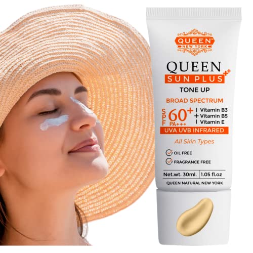 Queen Sun Plus SPF 60 Anti-Aging Primer Moisturizer