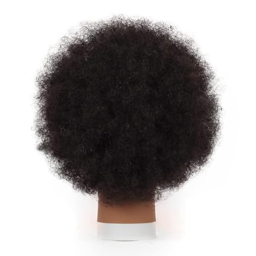 22 Inch Professional Realistic Human Hair Mannequin Head for Cosmetology Training - Image 3