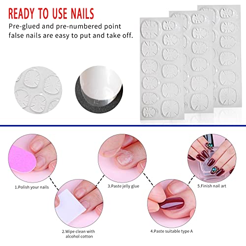 Vibrant Red and Yellow Acrylic Nail Art Set for Creative Designs, 12 Piece Kit - Image 9