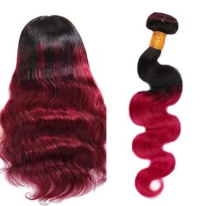 Red Human Hair Bundles