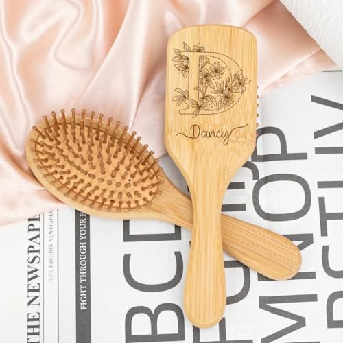 Soft Bristle Round Styling Hair Brush for Effortless Volume and Shine