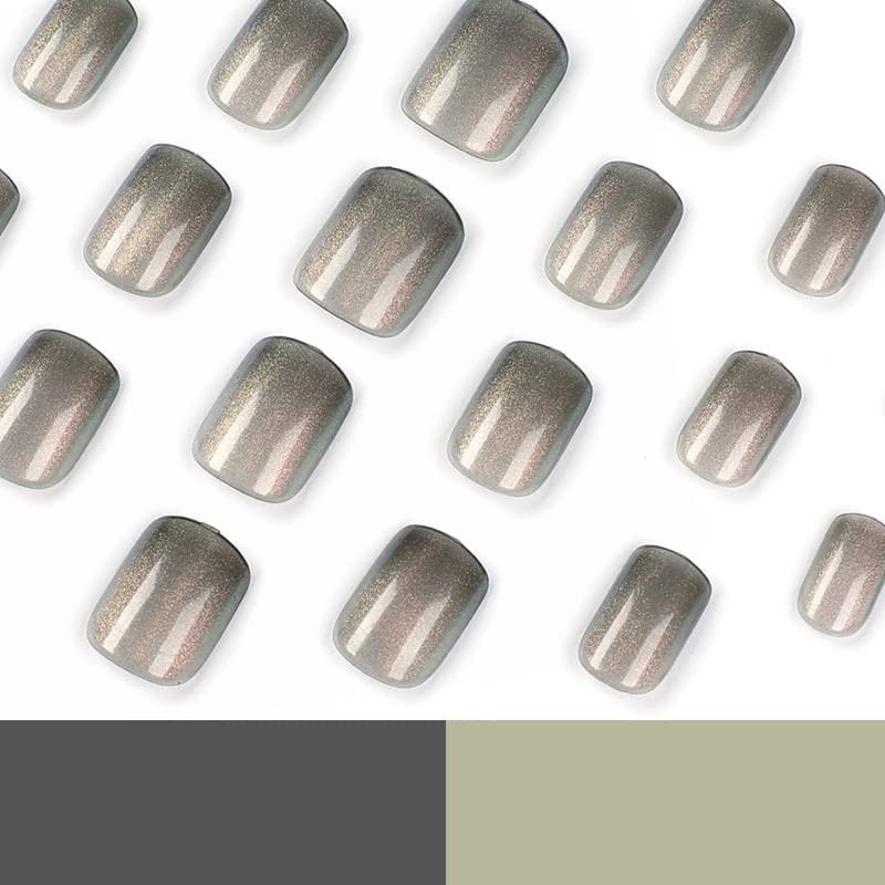 ?Sage acrylic nails for a natural, elegant look? - Image 2