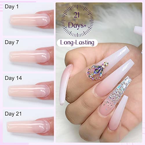 SAVILAND 100g Builder Nail Gel U V - 3.5oz Nude Hard Gel for Nails High-Capacity for Nail Extension Enhancement Strengthen U V Gel LED Repair Carving DIY Nail Art Manicure Set - Image 4