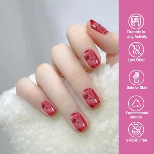12 Piece Set Vibrant Color Long-Lasting Gel Nail Polish Kit Home Salon Use - Image 3