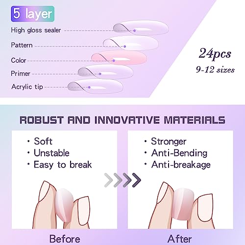 Sharp Acrylic Nails - Image 4
