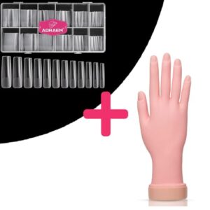 Sharp Square Acrylic Nail Design 24 Piece Set for Effortless Manicures