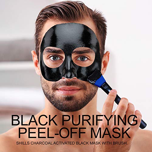 SHILLS Blackhead Remover, Pore Control, Skin Cleansing, Purifying Bamboo Charcoal, Peel Off Face Mask,1 Bottle(1.69 fl. oz) - Image 7