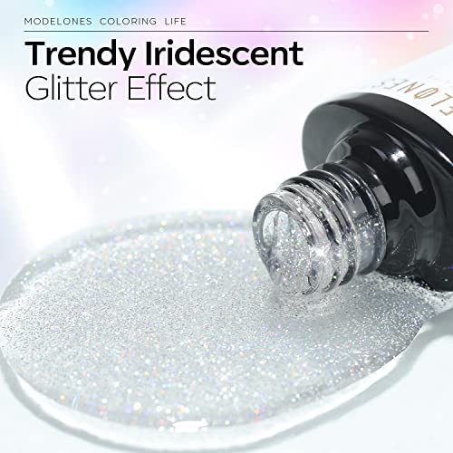 15ml Shimmer Nail Polish Top Coat for Long-Lasting Shine and Protection - Image 6