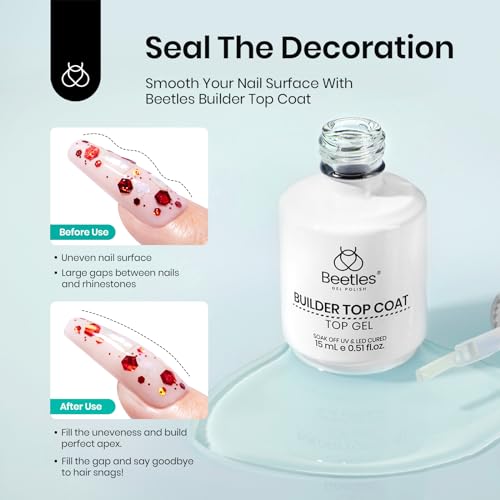 Shimmer Top Coat Nail Polish - Image 9