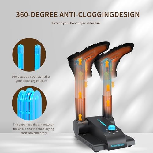 Compact Electric Shoe Dryer for Fast Drying of Wet Footwear High Performance - Image 2