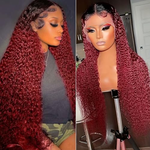Short and Sweet: Wine Red Human Hair Wig
