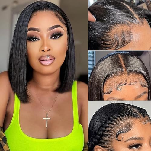 Short Bob Human Hair Wig - Image 2