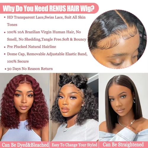 Short Curly Human Hair Wig - Image 4