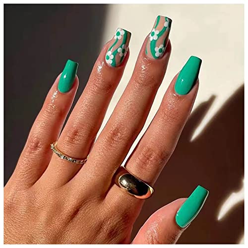 Short Gel Acrylic Nails Set, 24 Nails, Instant Manicure, Durable Wear, Chic Style