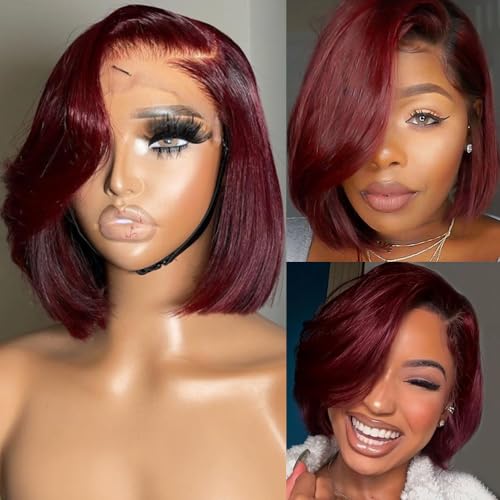 Short Human Hair Bob Wig
