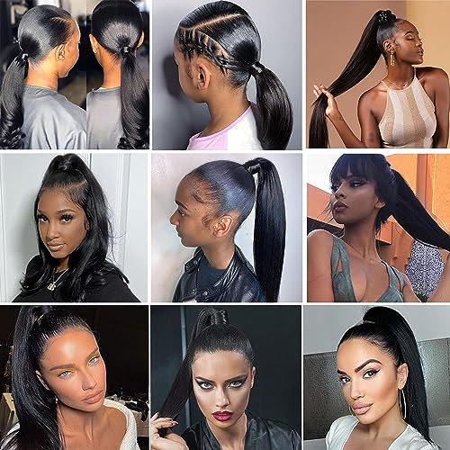 Short Human Hair Ponytail ? 10 inches - Image 6