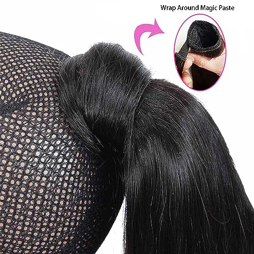Short Human Hair Ponytail ? 10 inches - Image 3