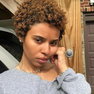 Short Kinky Curly Human Hair Wig