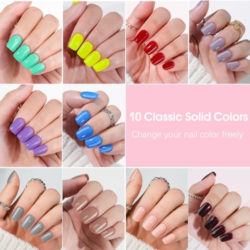 Short Natural Acrylic Nails - 24 Pieces, Durable and Easy to Apply - Image 4