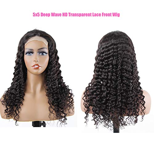 13x4 Transparent Full Lace Virgin Human Hair Wig for Natural Look - Image 2