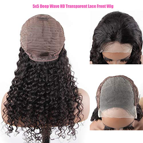 13x4 Transparent Full Lace Virgin Human Hair Wig for Natural Look - Image 4