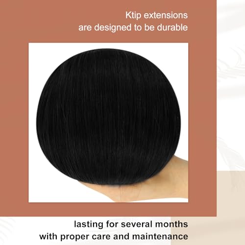 Silver human hair extension for silver hair. - Image 4