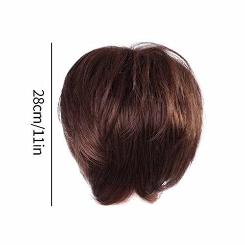 13" Silver Human Hair Wig for Women - Natural Look, Soft Texture, 22 Inches Long - Image 3