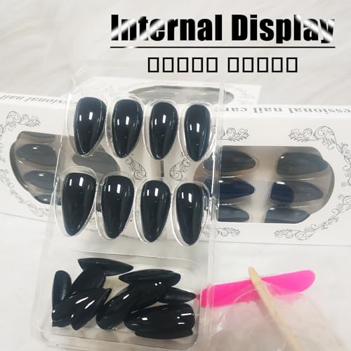 Elegant & Trendy Acrylic Nail Design Set, 10 Pre-Made Styles - Image 9