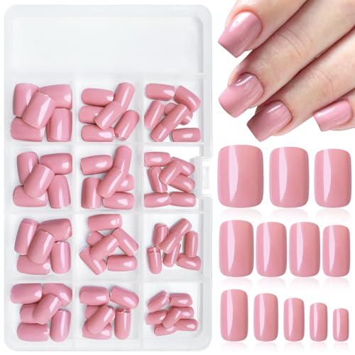 Simple Short Acrylic Nails - Image 2