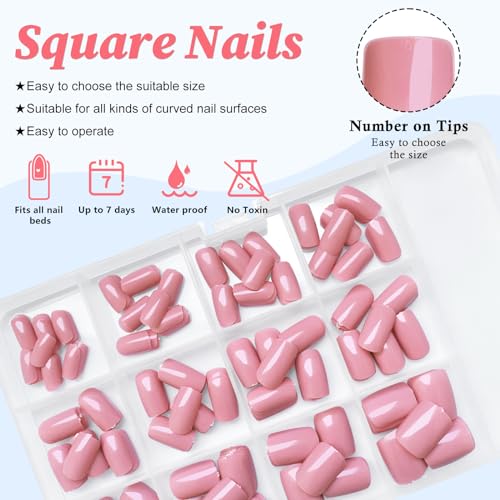 Simple Short Acrylic Nails - Image 5