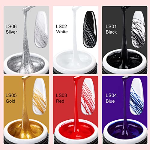 Simple Spider Gel Nail Designs - Image 2