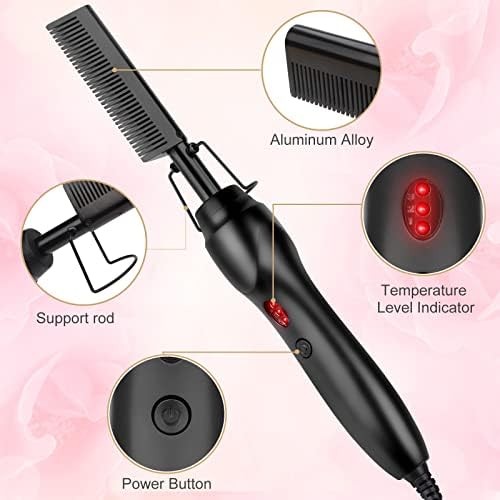 Advanced Electric Hair Brush 5 Heat Settings Effortless Styling and Daily Care - Image 2