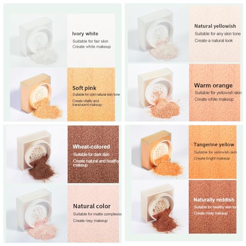 Smooth Minerals Lightweight Loose Powder Foundation 0.35 oz Natural Finish for Flawless Skin - Image 4